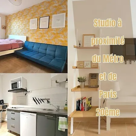 Apartment 722 A Proximite Du Metro Et De Paris 20eme Bagnolet